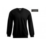 Men´s V-Neck Sweater BLACK XL Promodoro