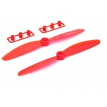 FPV Propellers 5045 Type M5 2x CW + 2x CCW Red