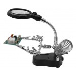 06039 Helping Hand mit LED-Licht+Lupe 06039 Helping Hand mit LED-Licht+Lupe