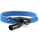 1580020 Rode XLR-Kabel XLRm-XLRf 3 m, Blau 1580020 Rode XLR-Kabel XLRm-XLRf 3 m, Blau