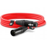 1580025 Rode XLR-Kabel XLRm-XLRf 3 m, Rot 1580025 Rode XLR-Kabel XLRm-XLRf 3 m, Rot