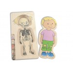 17128 Beleduc Lagenpuzzle Dein Körper Mädchen 17128 Beleduc Lagenpuzzle Dein Körper Mädchen