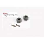 Traxxas 3654 Radmitnehmer breit 12mm 6kt. {2} Traxxas 3654 Radmitnehmer breit 12mm 6kt. {2}