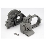Traxxas 3691A GEARBOX HALVES (L&R) (GREY) W/ Traxxas 3691A GEARBOX HALVES (L&R) (GREY) W/