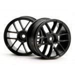 HPI Racing 3796 Felgen 26mm 6Speichen schwarz                     <br>HPI HPI Racing 3796 Felgen 26mm 6Speichen schwarz                     <br>HPI