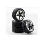 Carson 500900545 Räder AMC Style ch./schwarz (4) 1:10 500900545 Carson 500900545 Räder AMC Style ch./schwarz (4) 1:10 500900545