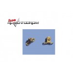 AN-5321-11 Takelrolle Messing, 2-seitig, AN-5321-11 Takelrolle Messing, 2-seitig,