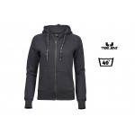 TJ5436N-BLACK-L Womens Black L Hood Fashion Full Zip  5436N TJ5436N-BLACK-L Womens Black L Hood Fashion Full Zip  5436N