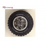 Tamiya 54483 Rock Block Tires w/Tapered 6-Spoke Wheels (CC-01)