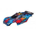 Traxxas 6717R Karosserie Rustler 4x4 VXL blau/rot lakiert 6717R Traxxas 6717R Karosserie Rustler 4x4 VXL blau/rot lakiert 6717R