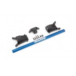 Traxxas 6730X Chassis brace kit blue  Rustler and Slash