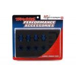 Traxxas 6856X 17mm Wheel Hub Set Short Blue Slash Traxxas 6856X 17mm Wheel Hub Set Short Blue Slash