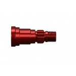 Traxxas 7753R Alu Stub-Achse rot (1) für #7750 Antriebswelle