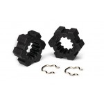 Traxxas 7756 Radmitnehmer sechskant mit Hex-Clips (2) X-Maxx Traxxas 7756 Radmitnehmer sechskant mit Hex-Clips (2) X-Maxx