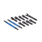 Traxxas 8638X Alu Gewindestangen-Satz (2) blau E-Revo 8638X Traxxas 8638X Alu Gewindestangen-Satz (2) blau E-Revo 8638X