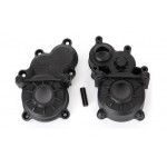 Traxxas 8691 Gearbox halves (front & rear)/ idler gear shaft