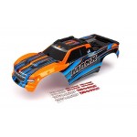 Traxxas 8911T Karosserie Maxx orange/schwarz (fertig lackiert)