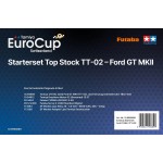 Tamiya 9958689 Eurocup Starterset TT-02 - Ford GT MKII