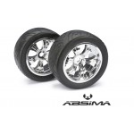 AB2530005 Räder Truggy Street chrom 1:8 (2 St.) 2530005 AB2530005 Räder Truggy Street chrom 1:8 (2 St.) 2530005