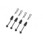 Arrma ARAC3447 Body Clip Retainer 1/8 Scale Black (4) ARAC3447 Arrma ARAC3447 Body Clip Retainer 1/8 Scale Black (4) ARAC3447