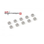 GF0250-004 Sechskantmutter  M4 Inox 10x GF0250-004 Sechskantmutter  M4 Inox 10x