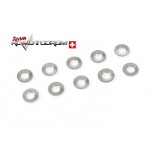Gforce GF0254-001 Unterlegscheibe M1,6 Inox 10x Gforce GF0254-001 Unterlegscheibe M1,6 Inox 10x