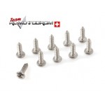 Gforce GF0275-003 Linsen-Blechschraube 2,9X13 10x Gforce GF0275-003 Linsen-Blechschraube 2,9X13 10x