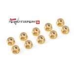 Gforce GF0400-040 Mutter Selbstsich. gold M4 10x Gforce GF0400-040 Mutter Selbstsich. gold M4 10x
