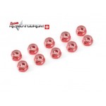 GF0400-045 Mutter Stopp rot  M4 10x GF0400-045 Mutter Stopp rot  M4 10x