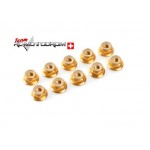 GF0401-030 Mutter mit Bund Gold m3 10x GF0401-030 Mutter mit Bund Gold m3 10x