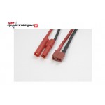 Gforce GF1300-120 4mm gold Adapter> Deans male GF1300-120 Gforce GF1300-120 4mm gold Adapter> Deans male GF1300-120