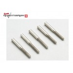 Gforce GF2102-001 Löthülsen M2  Ø0.8mm 5x Gforce GF2102-001 Löthülsen M2  Ø0.8mm 5x