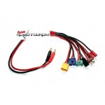 HRC9124 Ladekabel EC3,MPX,XT60,CT4,Ultra-T,UNI HRC9124 Ladekabel EC3,MPX,XT60,CT4,Ultra-T,UNI