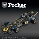 HK114 Lotus 72D 1972 British GP Emerson Fittipaldi HK114 Lotus 72D 1972 British GP Emerson Fittipaldi