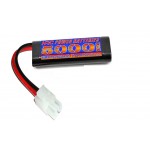 HRC01650S Akku 6 Z. Tamiya 5000mAh NiMH 7.2V Stick HRC01650S Akku 6 Z. Tamiya 5000mAh NiMH 7.2V Stick