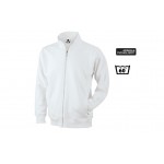 JN046-WHITE-L Men`s Jacket White L JN046 JN046-WHITE-L Men`s Jacket White L JN046