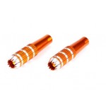 Spektrum SPMA4003 Stick Ends 34mm Orange SPMA4003