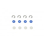 Team Magic 502129 O-ring (4), Washer (4) & G-clip (4)               <br>Team Magic Team Magic 502129 O-ring (4), Washer (4) & G-clip (4)               <br>Team Magic