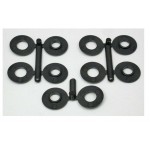 RPM80302 BODY SAVERS 3/16 POSTS (BLK) RPM80302 BODY SAVERS 3/16 POSTS (BLK)
