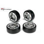 Team Magic 503302S Drift Räder 4Stk. montiert 1/10 Team Magic 503302S Drift Räder 4Stk. montiert 1/10