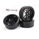 Team Magic 503330BK Räder 8Spoke schwarz (4 Stk) Team Magic 503330BK Räder 8Spoke schwarz (4 Stk)