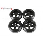 Team Magic 503390BK Räder 5Spoke Schwarz (4 Stk) Team Magic 503390BK Räder 5Spoke Schwarz (4 Stk)