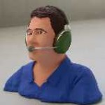 SAKM25BL Pilot 1/4 blaue Kleidung SAKM25BL Pilot 1/4 blaue Kleidung